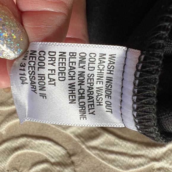 Kim Rogers Casual True Black Straight Leg Pant - Picture 8 of 8